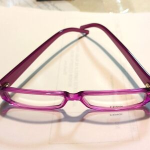 NWOT FENDI Lavender Reading Glasses